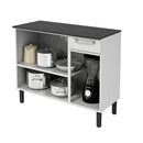 Balcão de Aço Itatiaia Cozinha 105cm Rose Branco com Gavetas – Linha Premium
