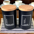 Lata Organizadora de Metal | Café e Açucar