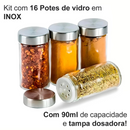 Porta Temperos Giratório Eco | 16 Potes