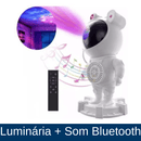 Luminária Astronauta | Projetor e Som para as Crianças