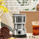 Moedor e Triturador de Grãos GranoFino | Café e Temperos Moídos com Um Toque
