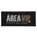 Capacho Tapete de Entrada Vinil 30x70cm | Antiderrapante e Lavável para Casa e Condomínio