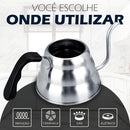 Chaleira Pescoço Fino Elegance | Design Sofisticado e Aquecimento Durável