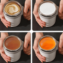 Copo Mixer Magnético Pro | Misturador Inteligente para Café, Leite e Whey