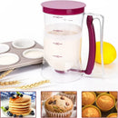 Jarra Dispenser Gourmet 900ml | Dosador de Precisão para Cupcakes e Panquecas