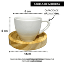 Jogo Xícaras Expresso Elegance | Café Sofisticado para Mesa Posta