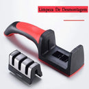 Kit Afiador de Facas 3 em 1 QUICKSHARP™ | Compre 1 e Leve 2