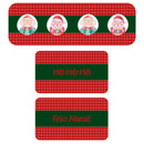 Kit Tapete Natal LuxoClean | Praticidade e Alegria para Receber a Família | Kit 3 Unidades