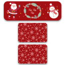 Kit Tapete Natal LuxoClean | Praticidade e Alegria para Receber a Família | Kit 3 Unidades