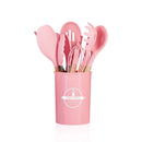 Kit Cozinha 12 Peças Silicone com Suporte