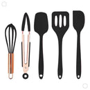 Kit Cozinha 12 Peças Silicone com Suporte