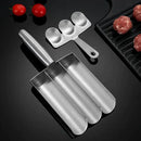 Modelador de Almôndegas Triplo Master Grill | Praticidade Gourmet em Aço Inoxidável