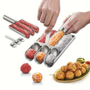 Modelador de Almôndegas Triplo Master Grill | Praticidade Gourmet em Aço Inoxidável