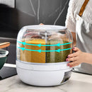 Organizador Rotatório Master 6 em 1 | Frescor e Praticidade para sua Cozinha