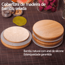 Potes de Vidro BambooFresh | Vedação Hermética e Cozinha Organizada