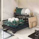 Rack de Louças Carbono Luxo | Durabilidade e Design Sofisticado para a Cozinha