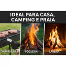 Soprador Churrasco FastFire | Fogo Intenso e Brasa em Segundos