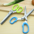 Tesoura de Cozinha Versátil 5 Lâminas