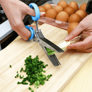 Tesoura de Cozinha Versátil 5 Lâminas