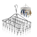 Varal de Inox Premium 40 Prendedores | Solução Inteligente para Peças Leves e Delicadas