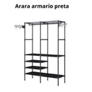 Organizador Sapateira Cabideiro Multiuso