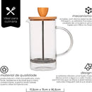 Cafeteira French Press Elegance | Design em Borossilicato e Sabor Intenso